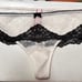 Victoria's Secret White Thong Panty