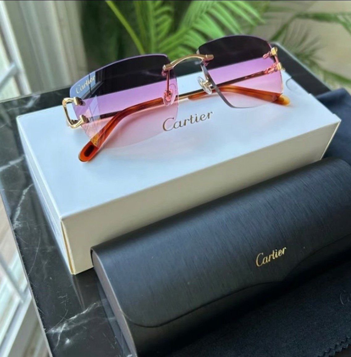 Cartier Glasses Big C sunglasses unisex women men