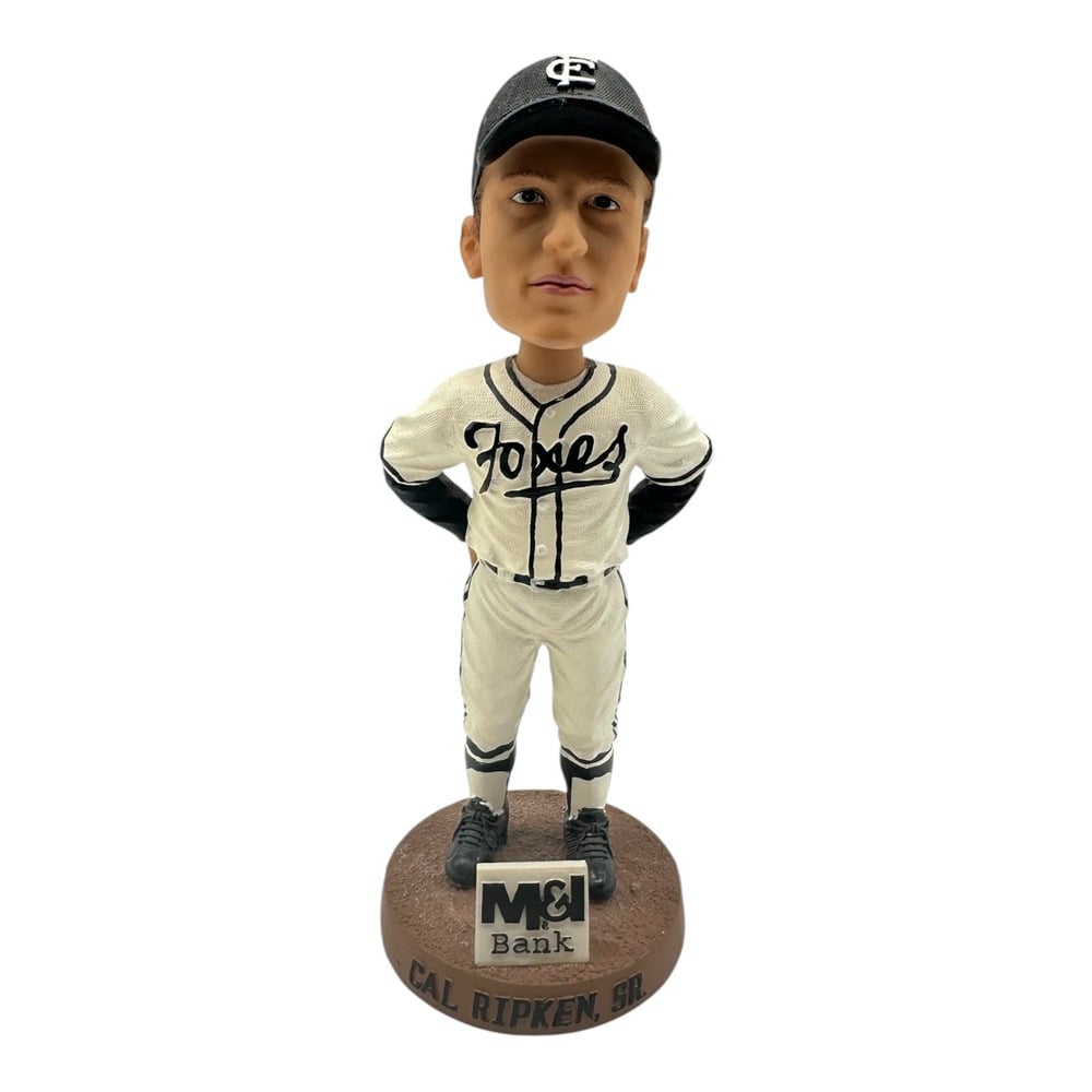 Cal Ripken Sr Appleton Foxes Bobblehead Figurine Wisconsin Timber Rattlers 1500
