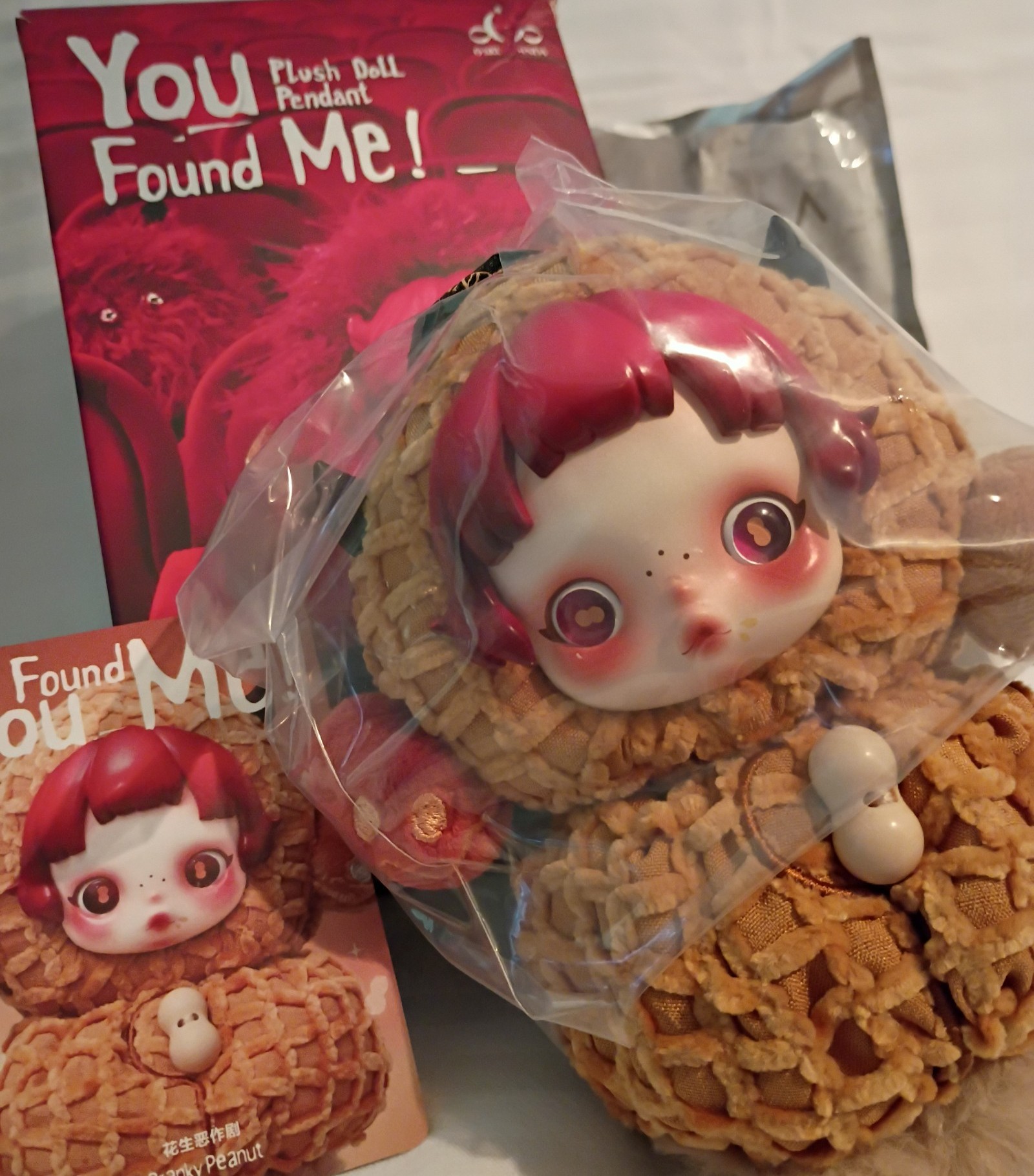 SKULLPANDA YOU FOUND ME - PRANKY PEANUT