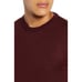NEW Brax Rick Merino Wool Crewneck Sweater SIZE XL BURGUNDY ELBOW PATCH (CO-41)