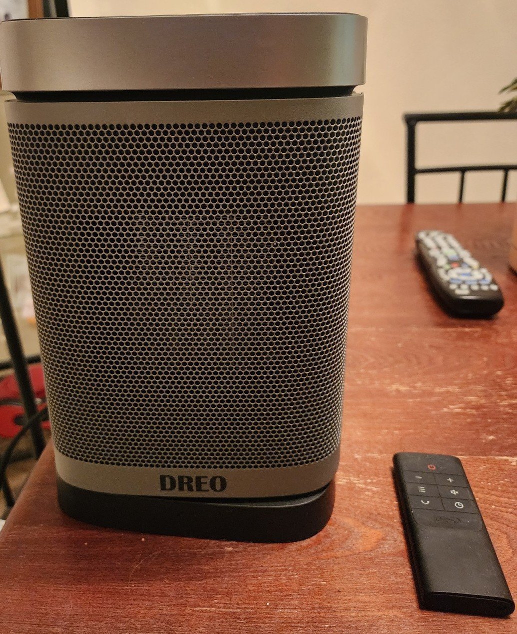 Space Heater. Like New. Works well. Comes with remote. DREO brand.