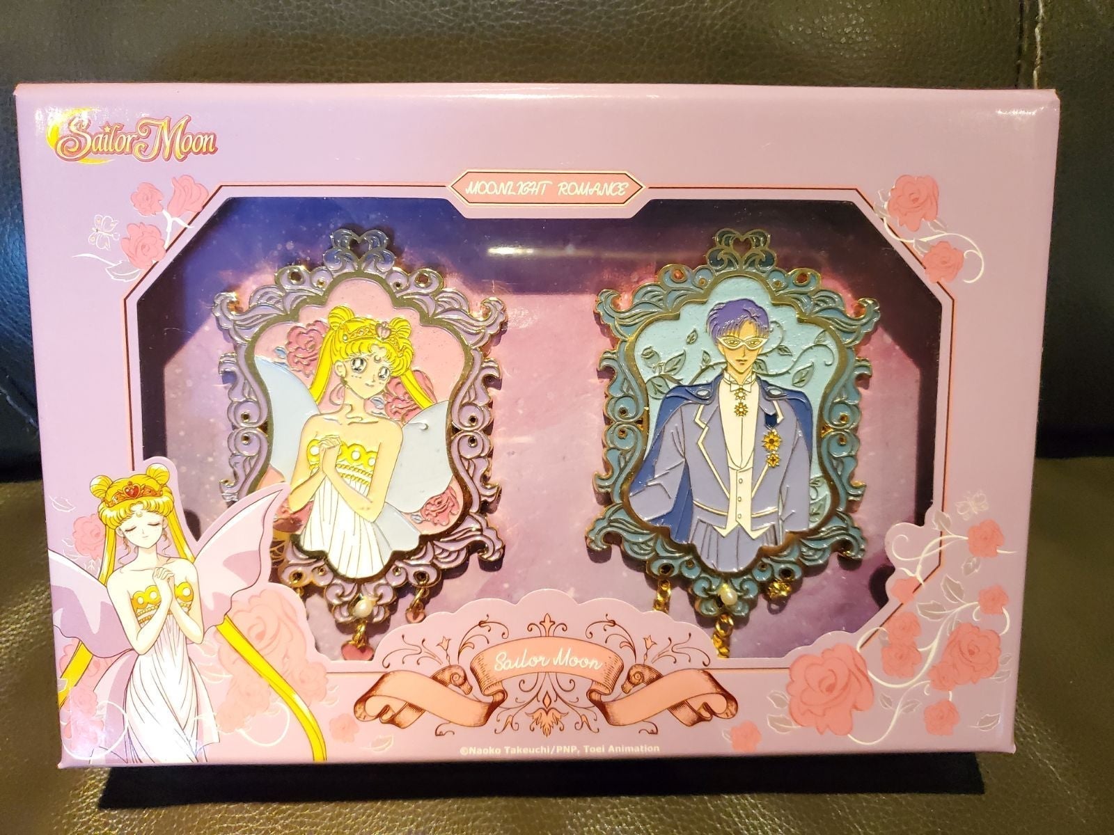 Sailor moon Princess Serenity Prince Endymion pin set