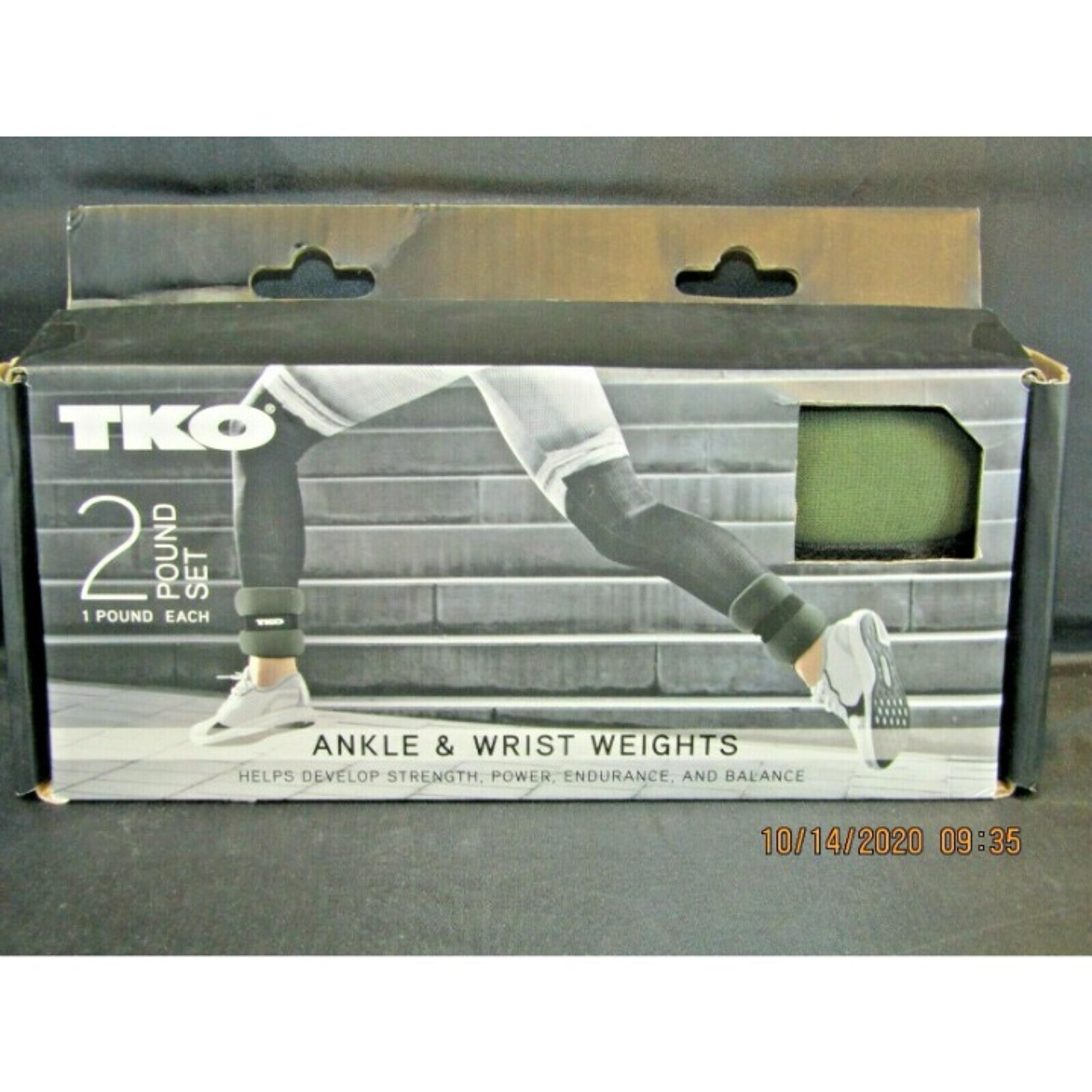 new TKO ADJUSTABLE ANKLE/WRIST WEIGHTS 2