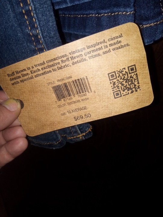 *LOT* 7 PAIRS Sz. 10 Ruff Hewn Women's Jeans