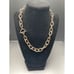 Gold Tone Jewelry Bundle 2 Necklaces Xc and Monet Gold Bangle Bracelet