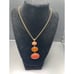 Gold Tone Jewelry Bundle 2 Necklaces Xc and Monet Gold Bangle Bracelet