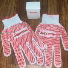 Supreme Work Gloves + Shower Cap