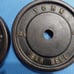 Old School Vintage York Weight Plates 12 1/2 lbs. (Two) Plates