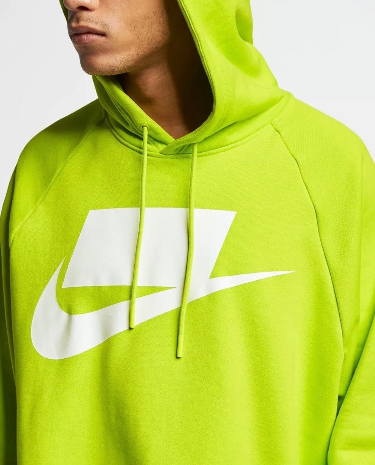 Nike Sportswear® Anti-Corp. Boxy FT Hoodie in Cyber AR4854-389 on sale - Ⓛ *BNWOT