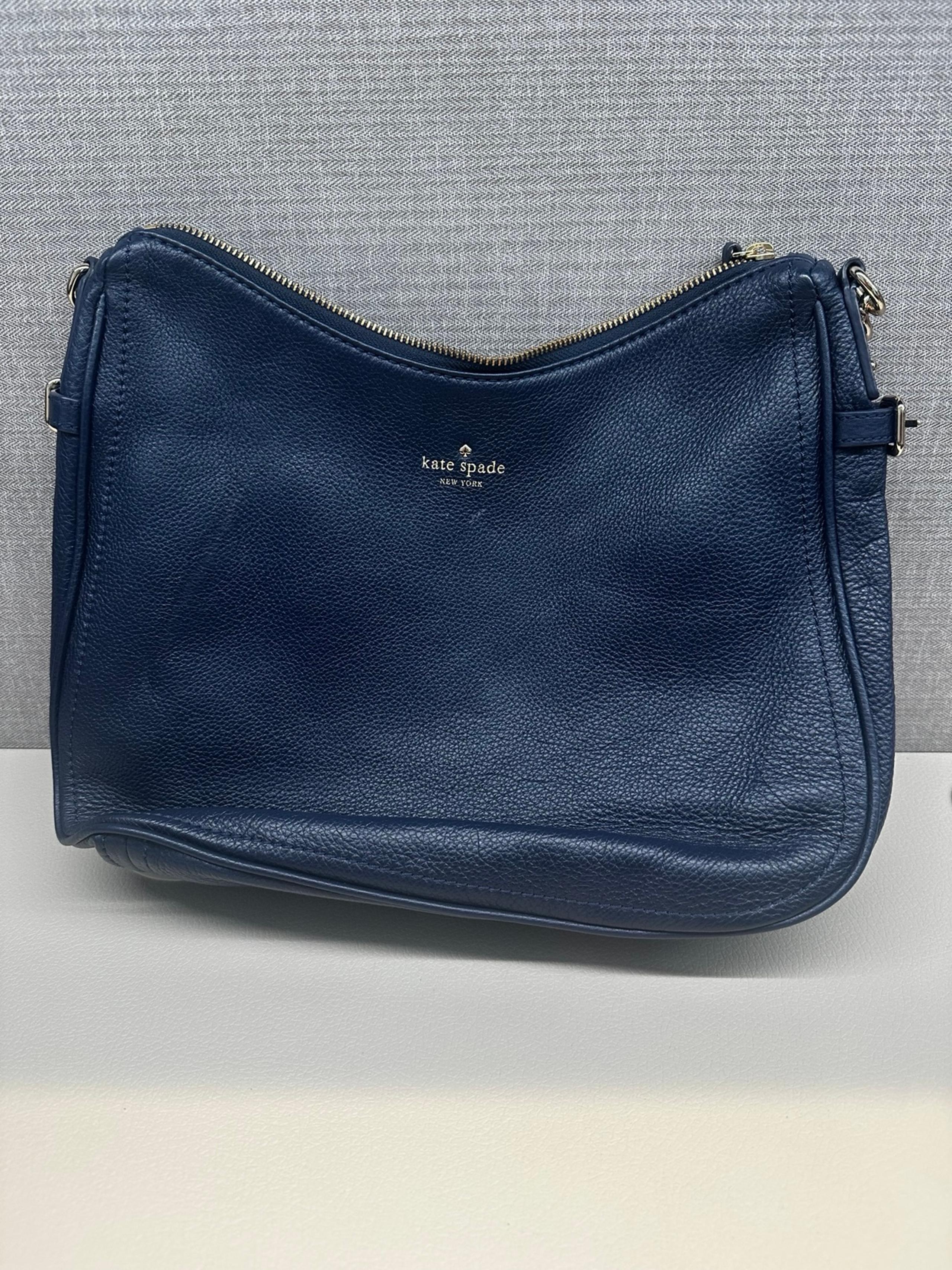 Kate spade navy blue shoulder bag
