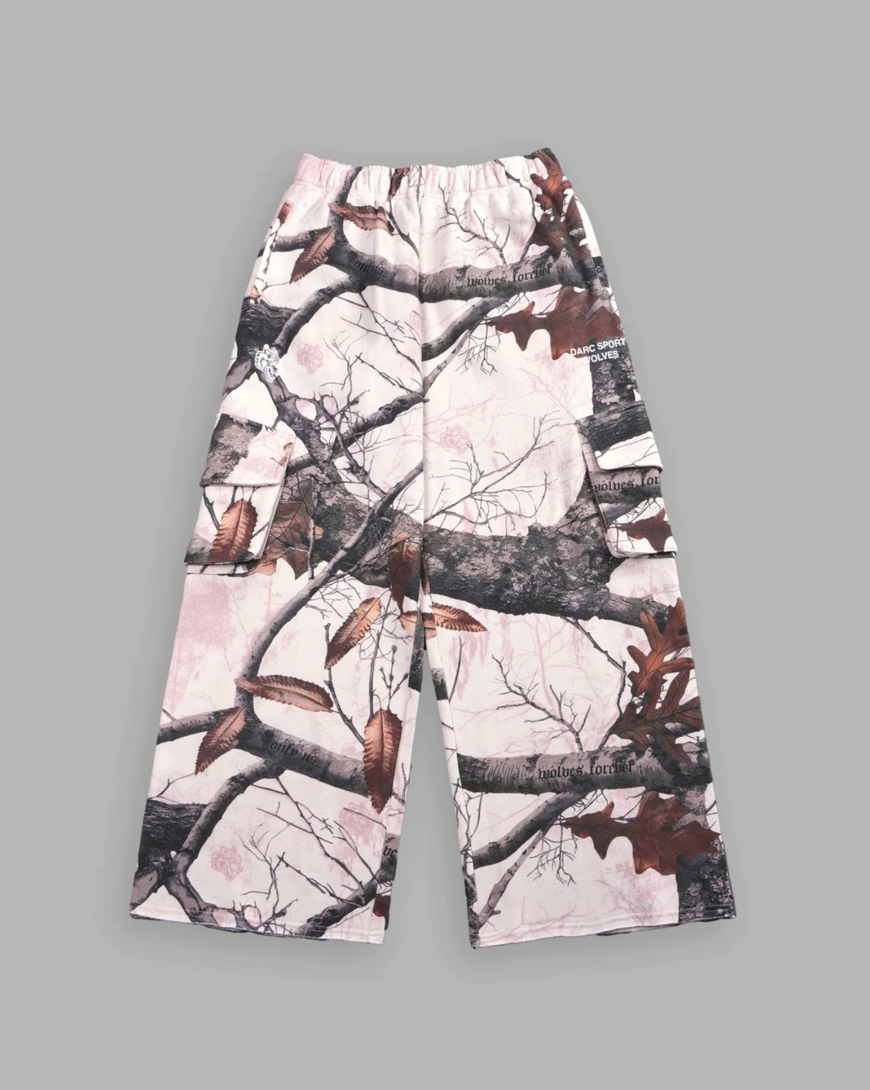 DARC SPORT “WOLVES” CAMO DURST SWEATPANTS SMALL