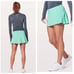 NWOT - Lululemon Play Off the Pleats skirt Green Sz.8