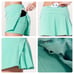 NWOT - Lululemon Play Off the Pleats skirt Green Sz.8