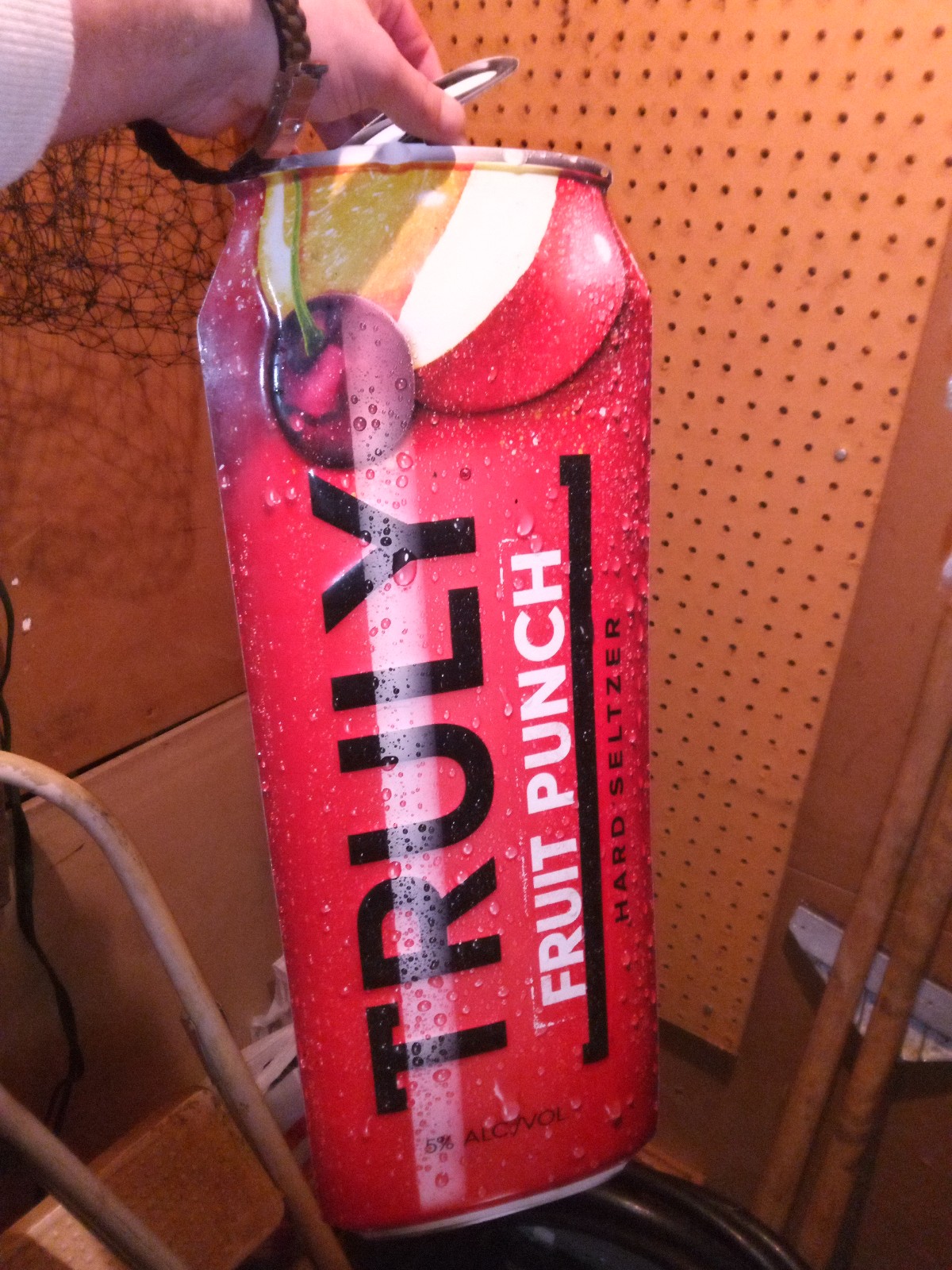 TRULY Fruit Punch Hard Seltzer Tin Sign
