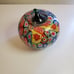 MURANO MILLEFIORI ART GLASS 'APPLE' PAPERWEIGHT - ITALY
