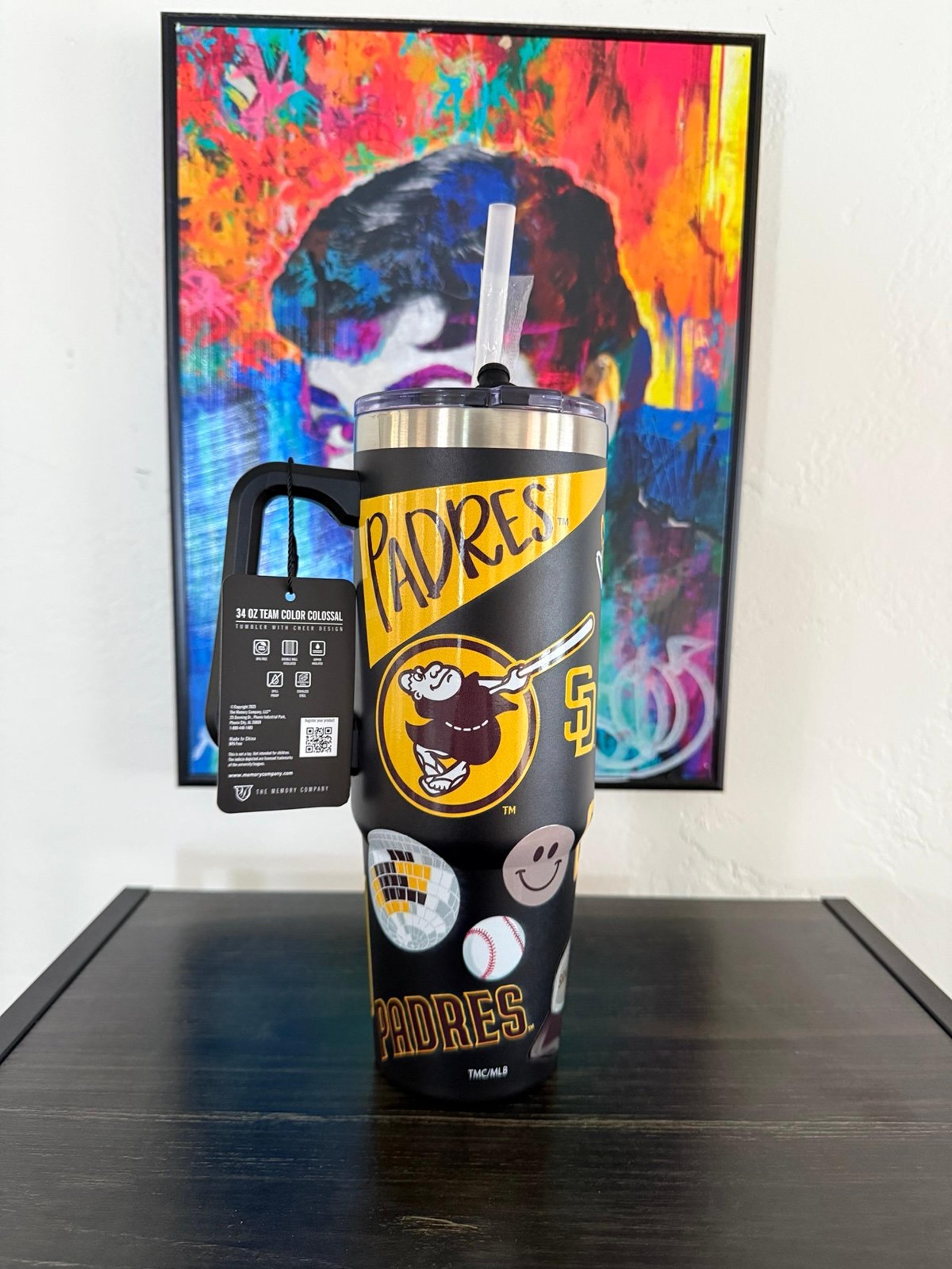 San Diego Padres Stainless Steel Tumbler 34oz