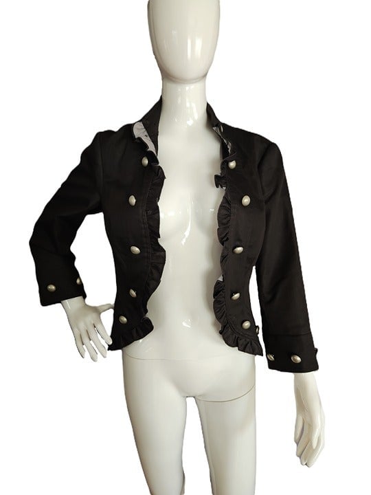 Black Military Uniform JPR Jacket M