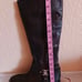 New Vince Camuto Farren Women's Leather Knee High Riding Boots Brown Size 10.5