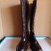 New Vince Camuto Farren Women's Leather Knee High Riding Boots Brown Size 10.5