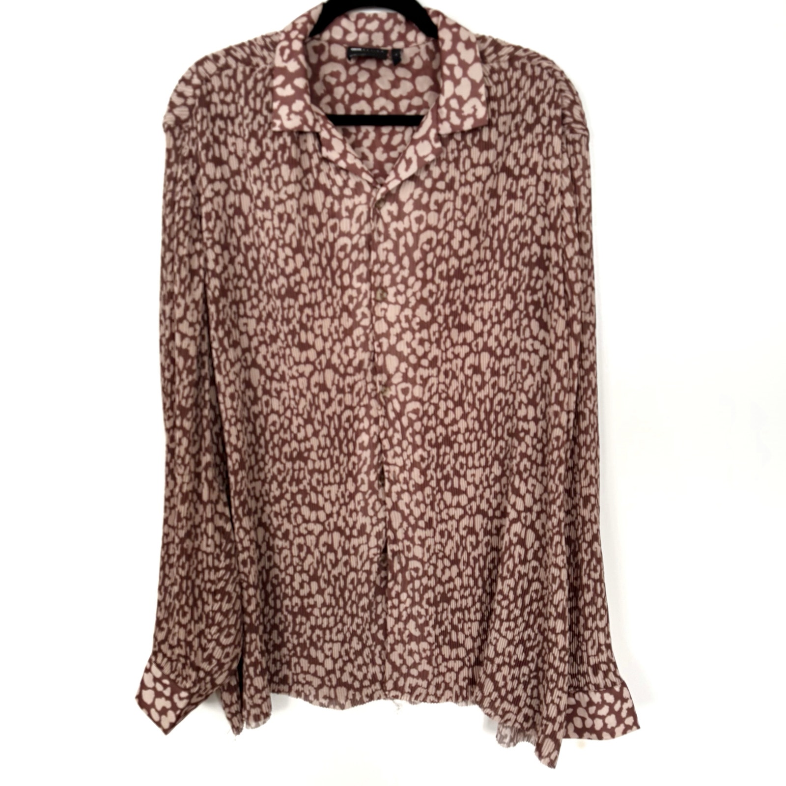 ASOS Revere Button Down Shirt Size Large