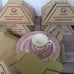 Red Willow Set 3 pc place settings Churchill Pink Willow China plates