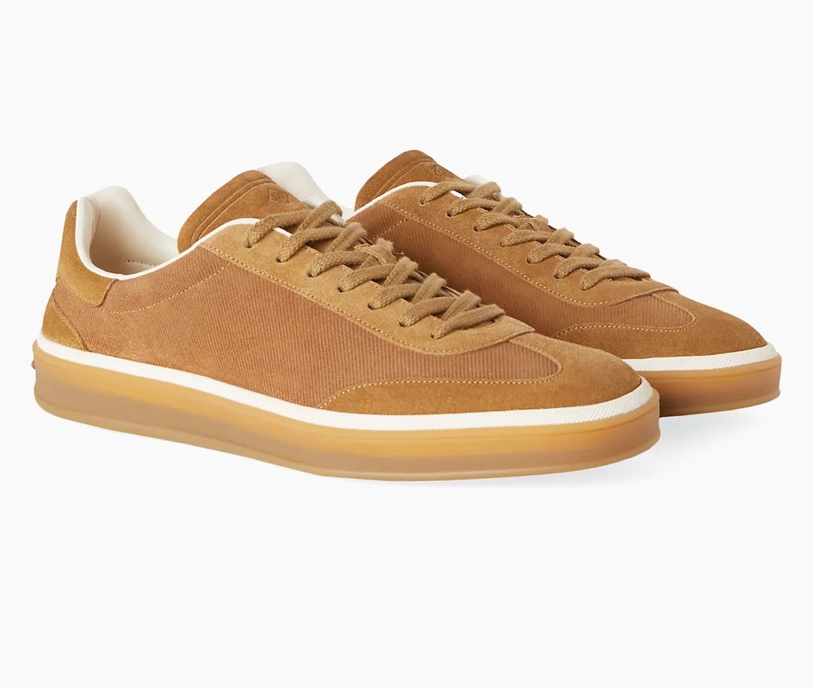 Loro Piana's Suede Sneakers