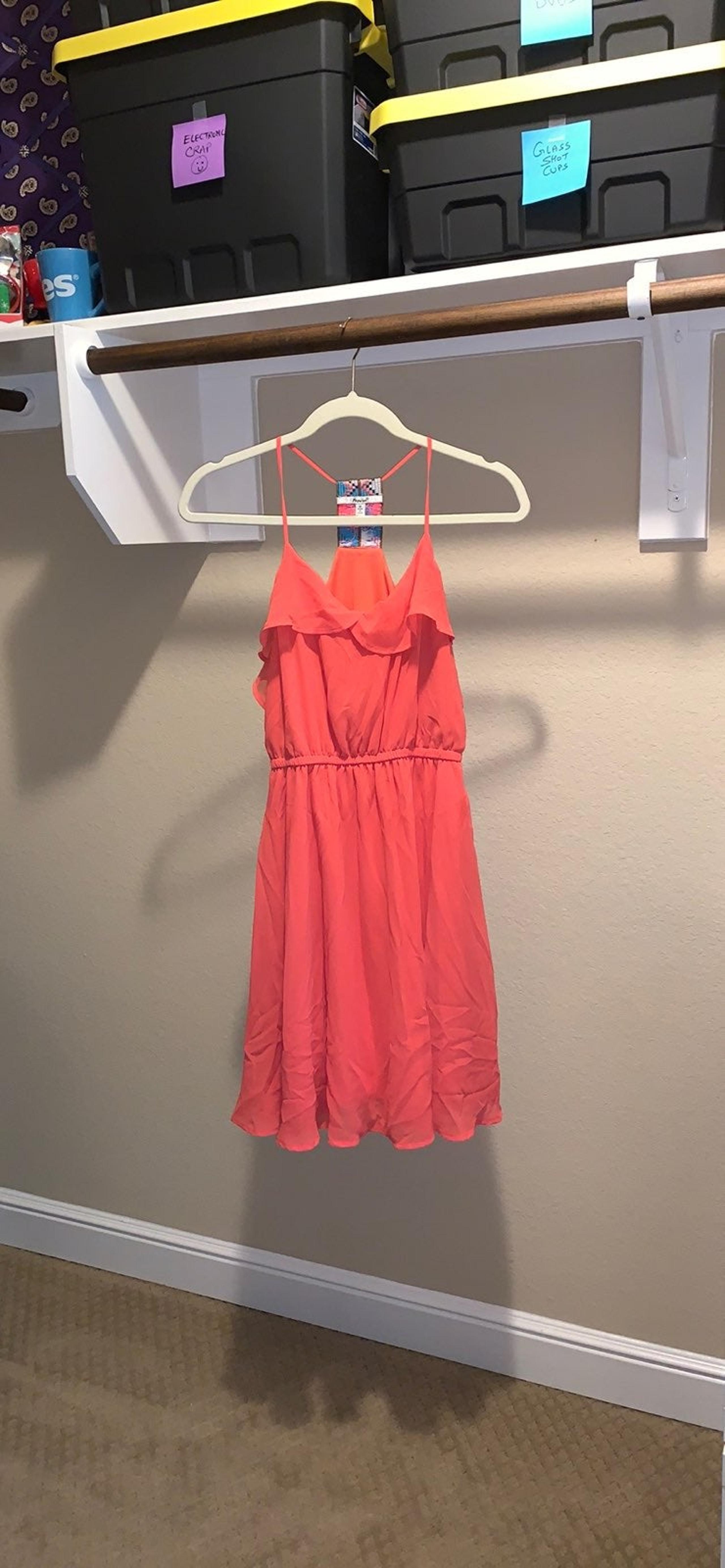 Salmon colored summer dress!