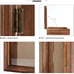 5x12.5 Flower Shadow Box Pin Display Case Cabinet Picture Frame with Linen Back
