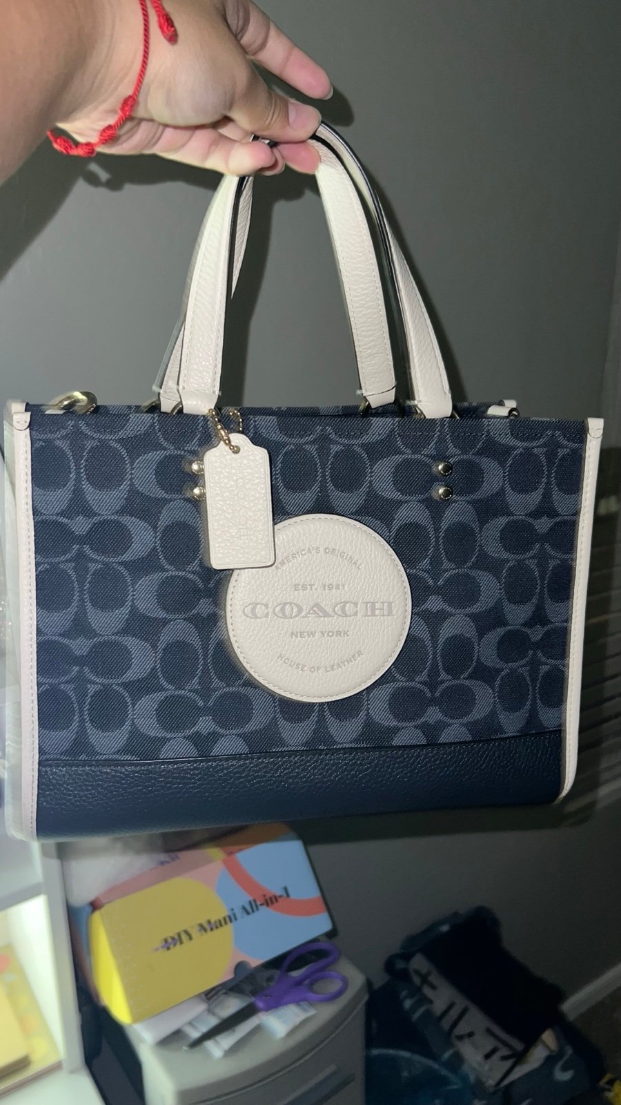 Coach Dempsey Carry All & Wristlet Bundle