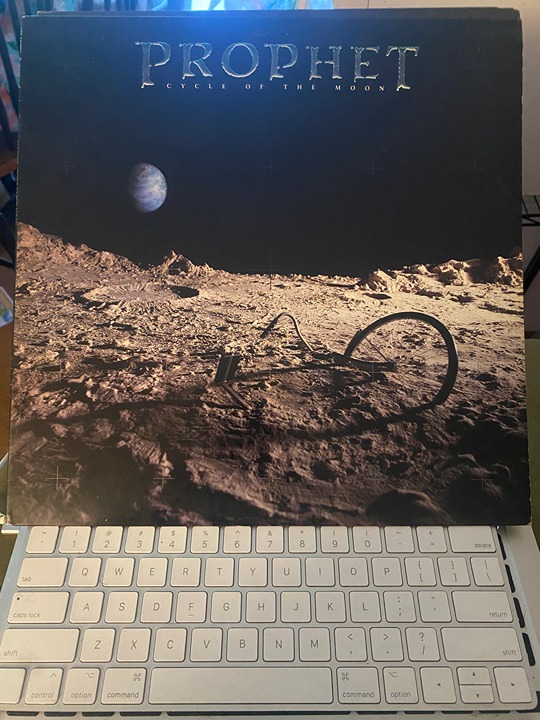 Prophet *Cycle Of The Moon *LP record *NM/VG+ *1988 *MegaForce *81822-1 *METAL