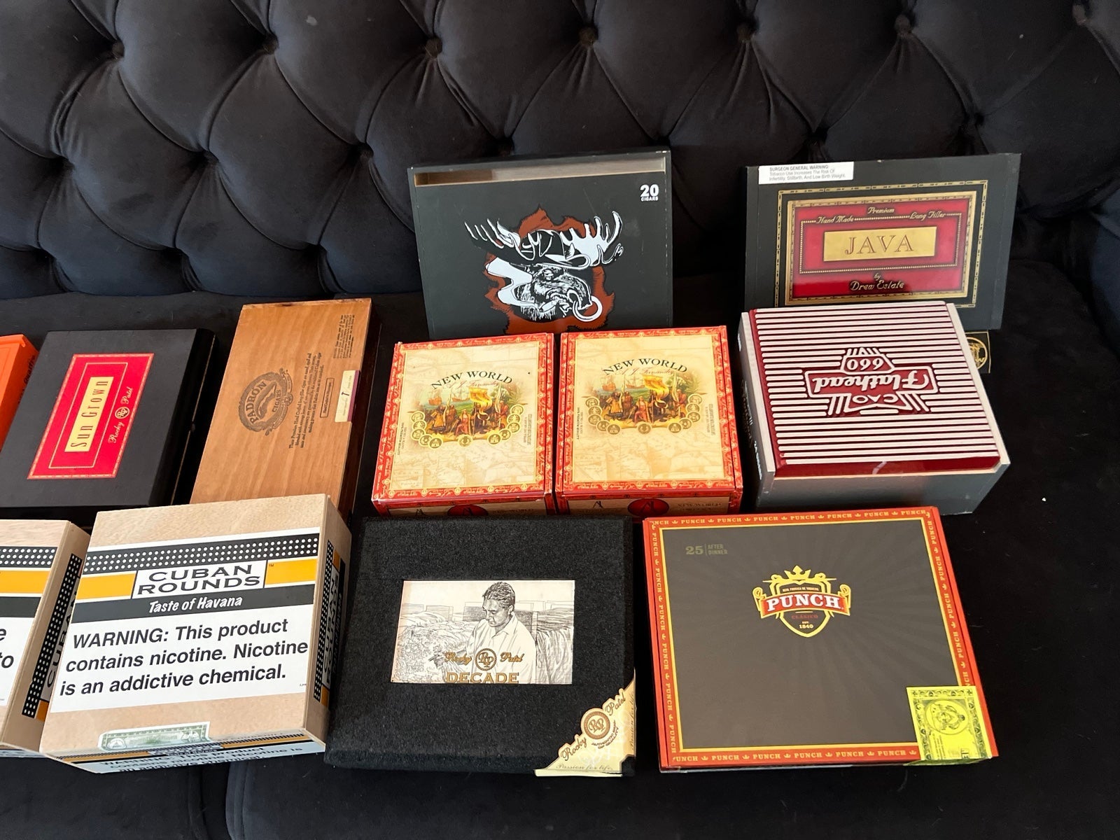 Cigar boxes (empty)