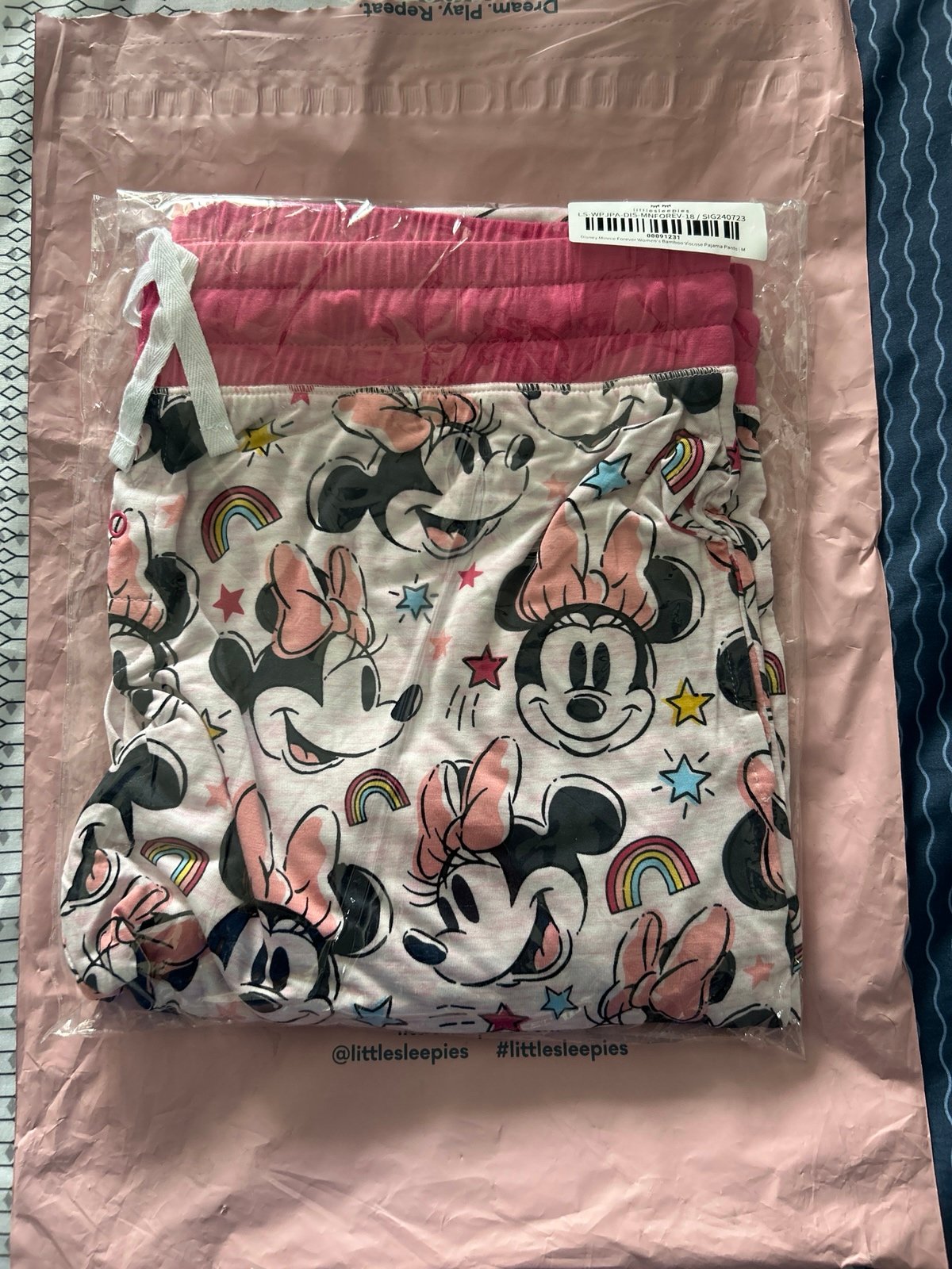 Little Sleepies Minnie Adult Pj Pants