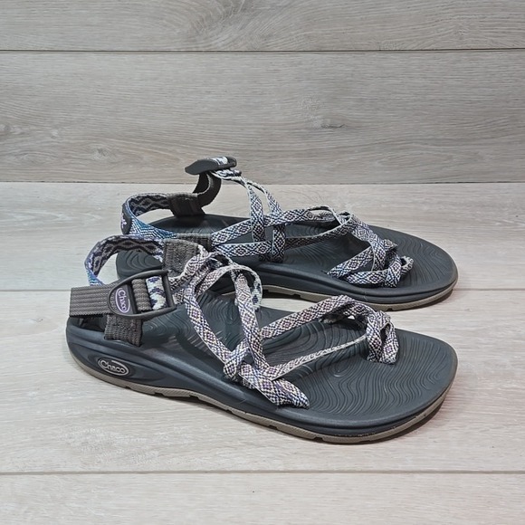 Chaco Women Z/volv Loop Toe Outdoor slide Hiking Sandals shoes sz 8