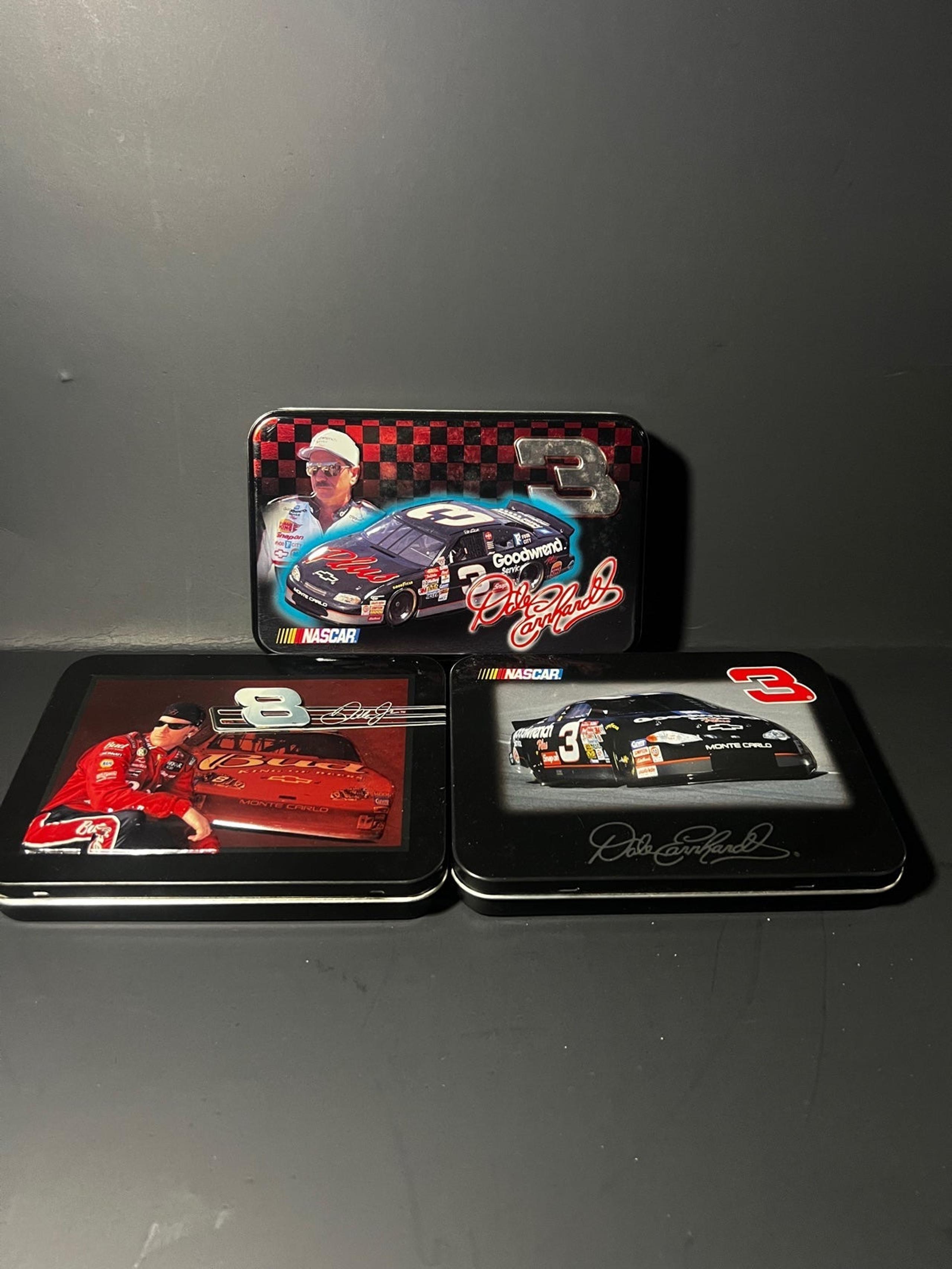 Dale Earnhardt Tins & Playing Cards
