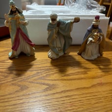 lenox nativity my three kings set nib three wisemen rare