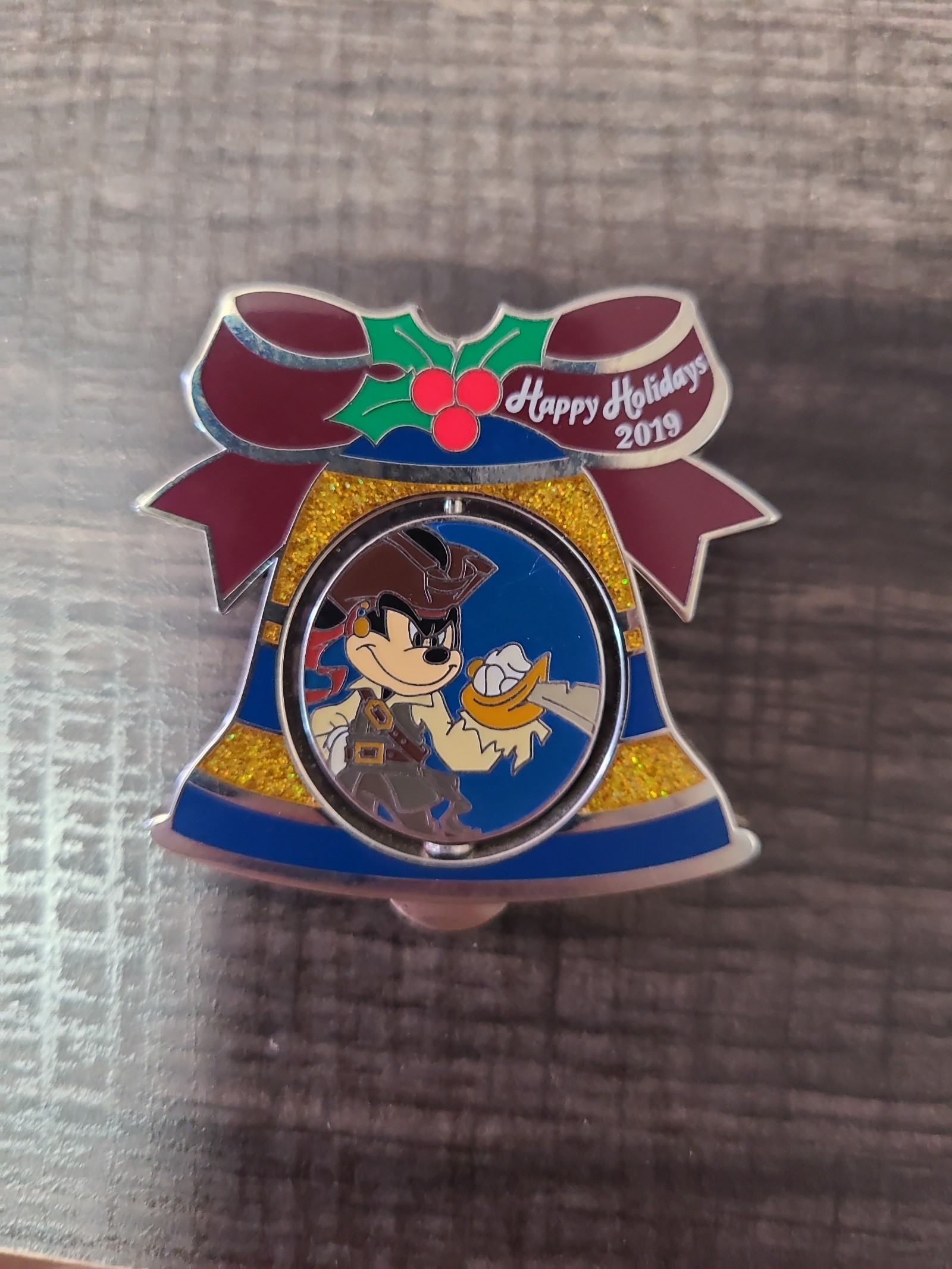 Disney Caribbean Beach Holiday 2019 pin
