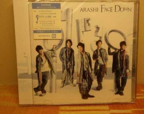 Face Down [Bonus DVD] by Arashi (CD, May-2012, Sony Music)