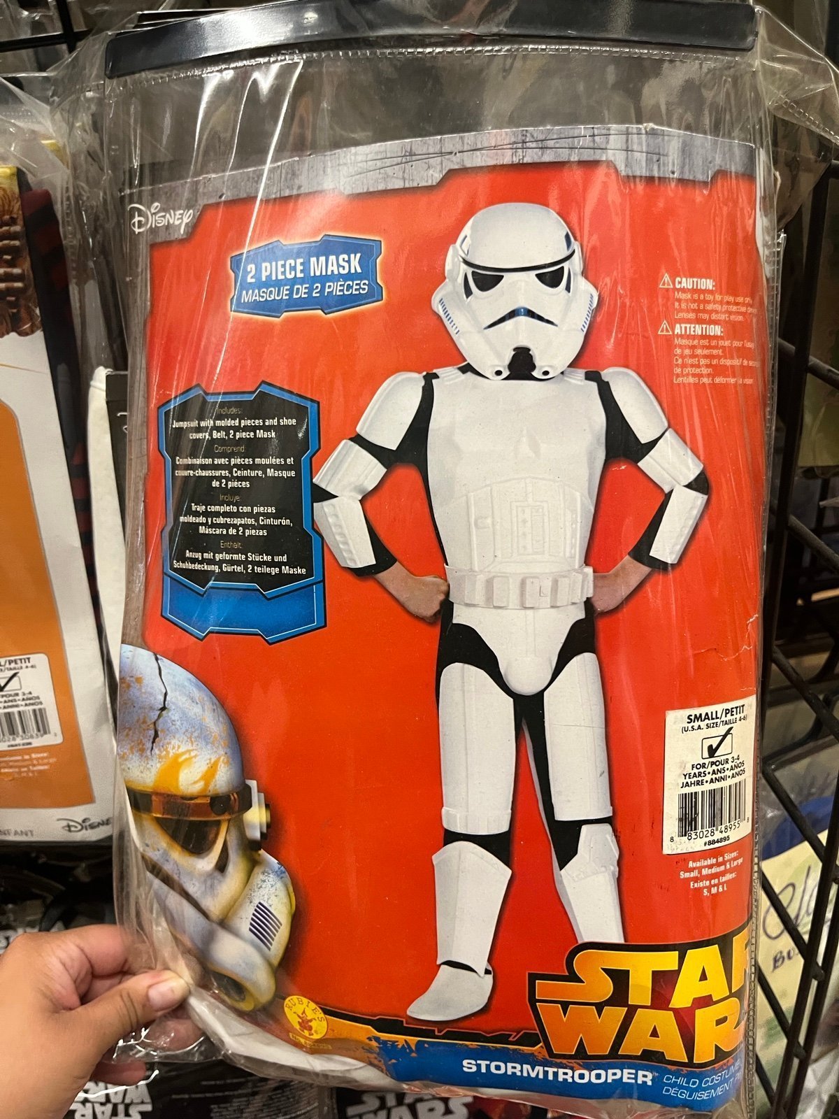 Star Wars Child costume stormtrooper deluxe small