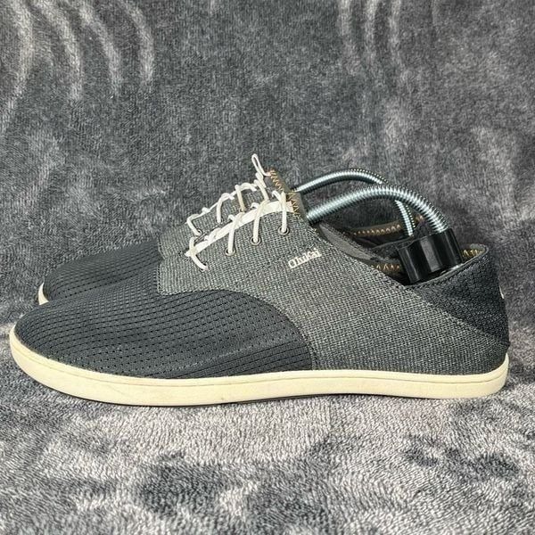 Olukai Nohea Moku Blue Mesh Elastic Lace Boat/Water Shoes Men’s Size 10