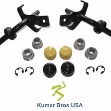 New Steering Spindle Kit Bushing Fits John Deere L120 L130 G110