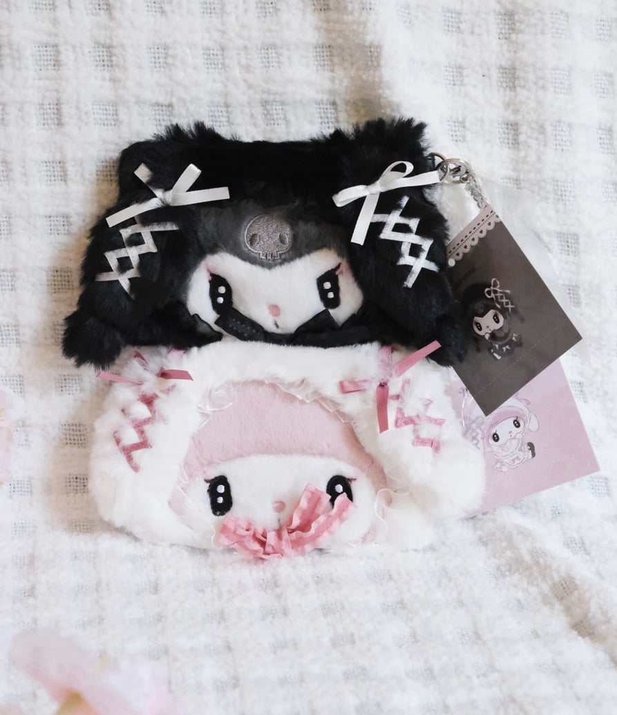 My Melody Kuromi Melokuro Wallet Pair