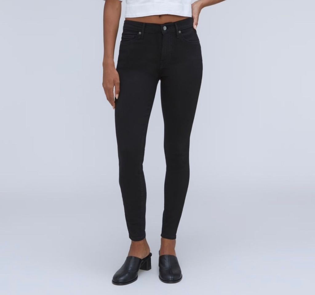 Everlane Black The Midrise Skinny Stretch Jeans Size 30