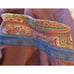 ETRO PURPLE COTTON MESH S/S SLIM POLO SHIRT XL MADE IN ITALY PAISLEY FLIP COLLAR