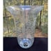 Etched Glass 12” Flared Top Glass Chimney Lamp Globe Candle Sconce Shade -S1