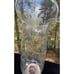 Etched Glass 12” Flared Top Glass Chimney Lamp Globe Candle Sconce Shade -S1