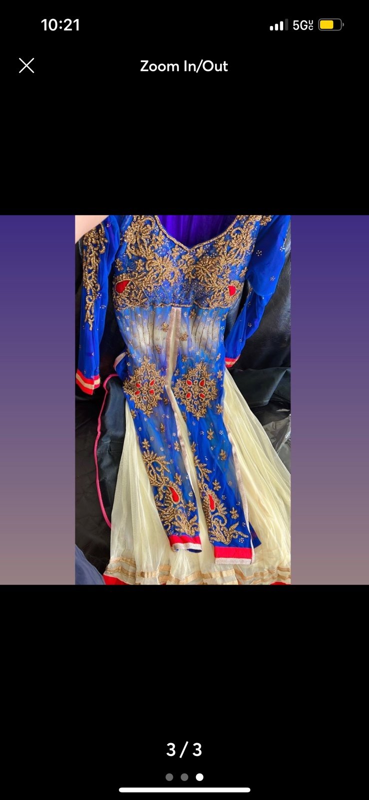 STUNNING ANARKALI INDIAN DRESS