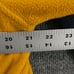 Cheneral Mens West Virginia Mountaineers Fleece Jacket Blue Yellow Small Vintage