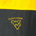Cheneral Mens West Virginia Mountaineers Fleece Jacket Blue Yellow Small Vintage