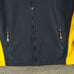 Cheneral Mens West Virginia Mountaineers Fleece Jacket Blue Yellow Small Vintage